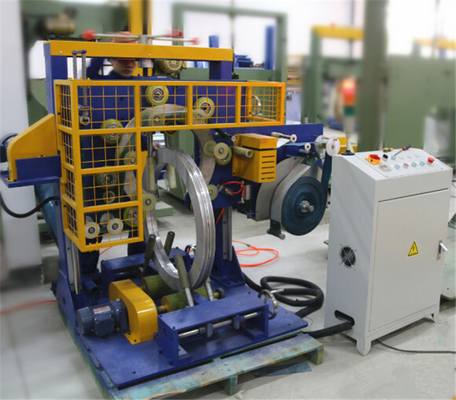 Horizontal Wire Cable Coil Wrapping Machine For Film Stretch 200mm