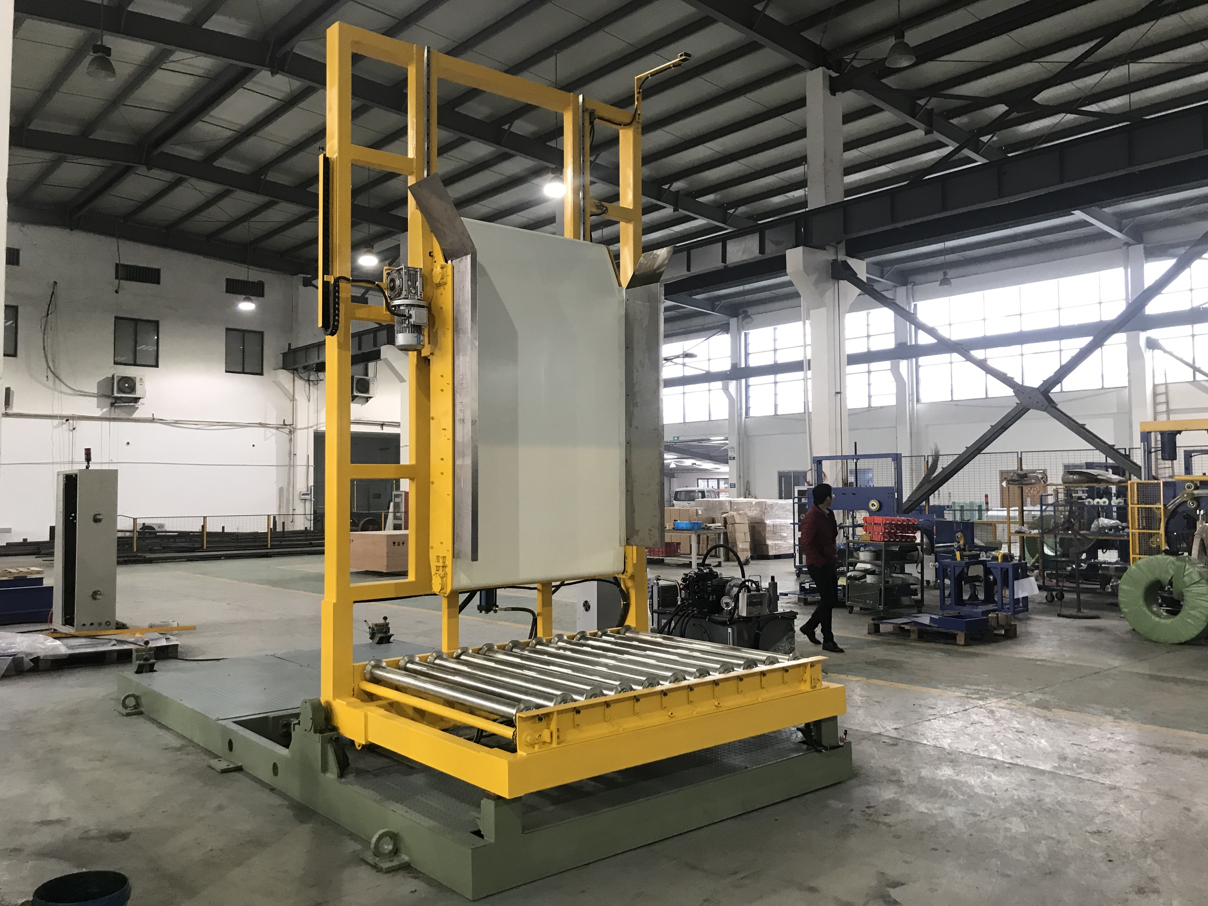 90 Degree Coil Tilter Customized Mold Turnover Machine Industrial Flip Mold Upender
